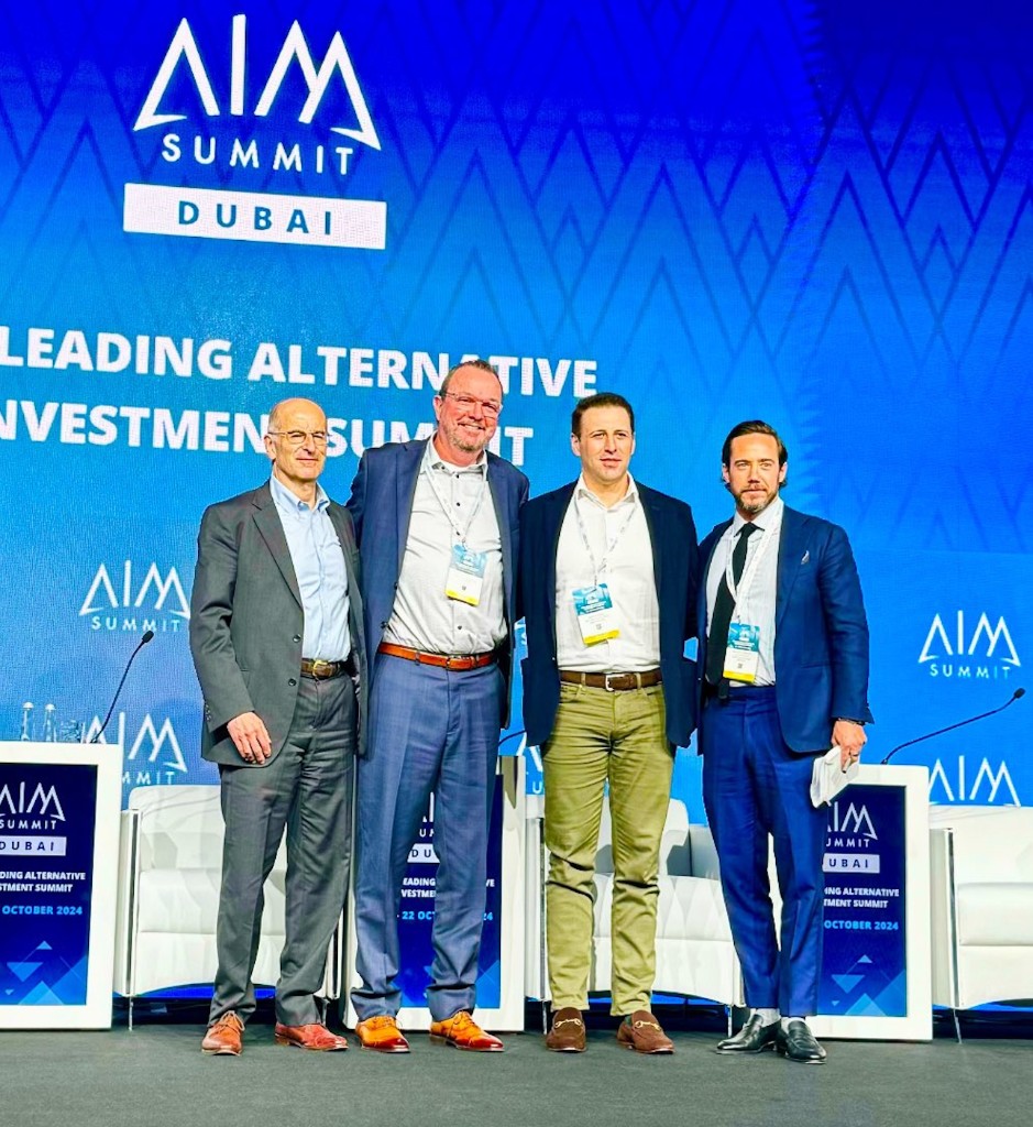 AIM Summit Dubai, October 2024 — panel on Bitcoin mining business models
